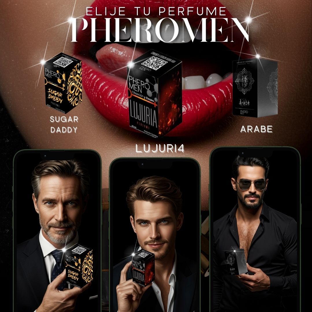 PERFUME PHEROMEN CON FEROMONAS